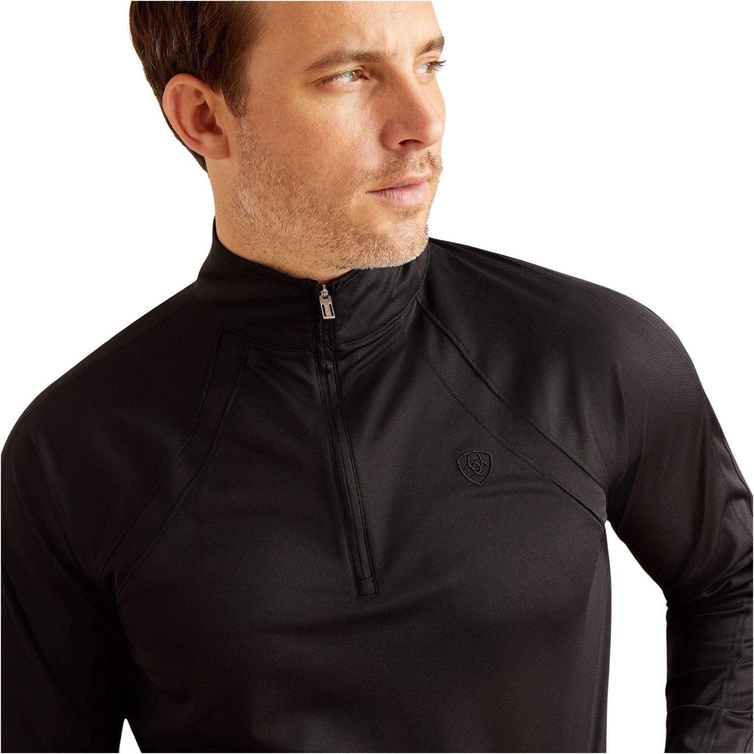 Ariat Mens Sunstopper 3.0 Long Sleeve Baselayer 10048920 - Black